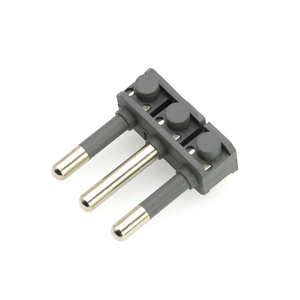 Presa Commerciale in Rame 16A con Spina a 3 Pin Standard EU Nera, Inserto a Vite - Product Image 3