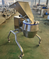 Tornado groente- en fruitsnijder en -rasp, gegolfde aardappelchips- en wortelsnijder met motor en pomp als kerncomponenten