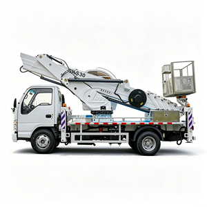 Camión de Trabajo de Gran Altura de 28m de la Marca Isuzu, Venta Directa de Fábrica, Plataforma Estable, Fácil Mantenimiento - Product Image 1
