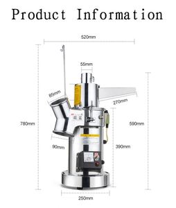 Moulin à farine vertical à 6 marteaux, à prix de gros usine, pour céréales, blé, maïs et herbes - Product Image 3