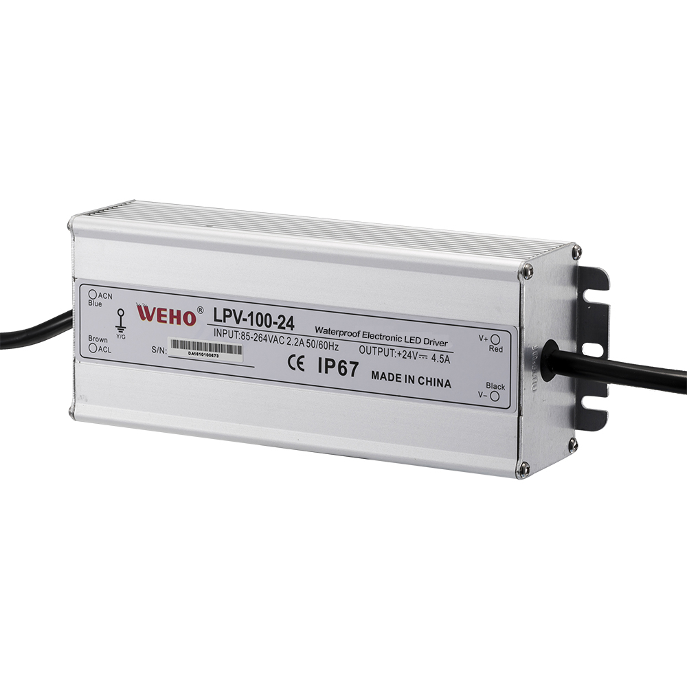 LPV-100-24 с постоянным напряжением, 100 Вт, 24 В, 4,2 А