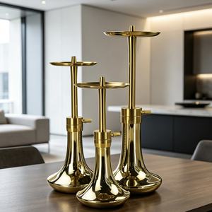 Soporte de latón para cachimba, bandeja para tabaco, accesorio para pipa de agua, para bar o lounge - Product Image 3