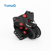 YumuQ 24 pointes anti-dérapant en acier inoxydable escalade glace neige poignées pointes Crampons Chaussures Montagnes