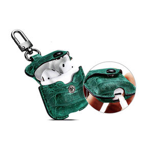 เคสหนังหูฟังไร้สายชาร์จแบตเตอรี่สำหรับ Air pods 1/2ผู้ผลิ<span class=keywords><strong>ต</strong></span>ขายส่ง - Product Image 1