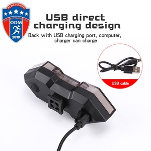 Control remoto inalámbrico USB recargable impermeable <span class=keywords><strong>bicicleta</strong></span> luz trasera 120 lúmenes LED <span class=keywords><strong>bicicleta</strong></span> trasera advertencia de seguridad Luz de señal de giro - Product Image 3