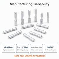 Pin Poros Bertingkat CNC 16.5mm Kepala Cembung Dowel Penentu Posisi untuk Perakitan Jig Fixture Peralatan Otomasi