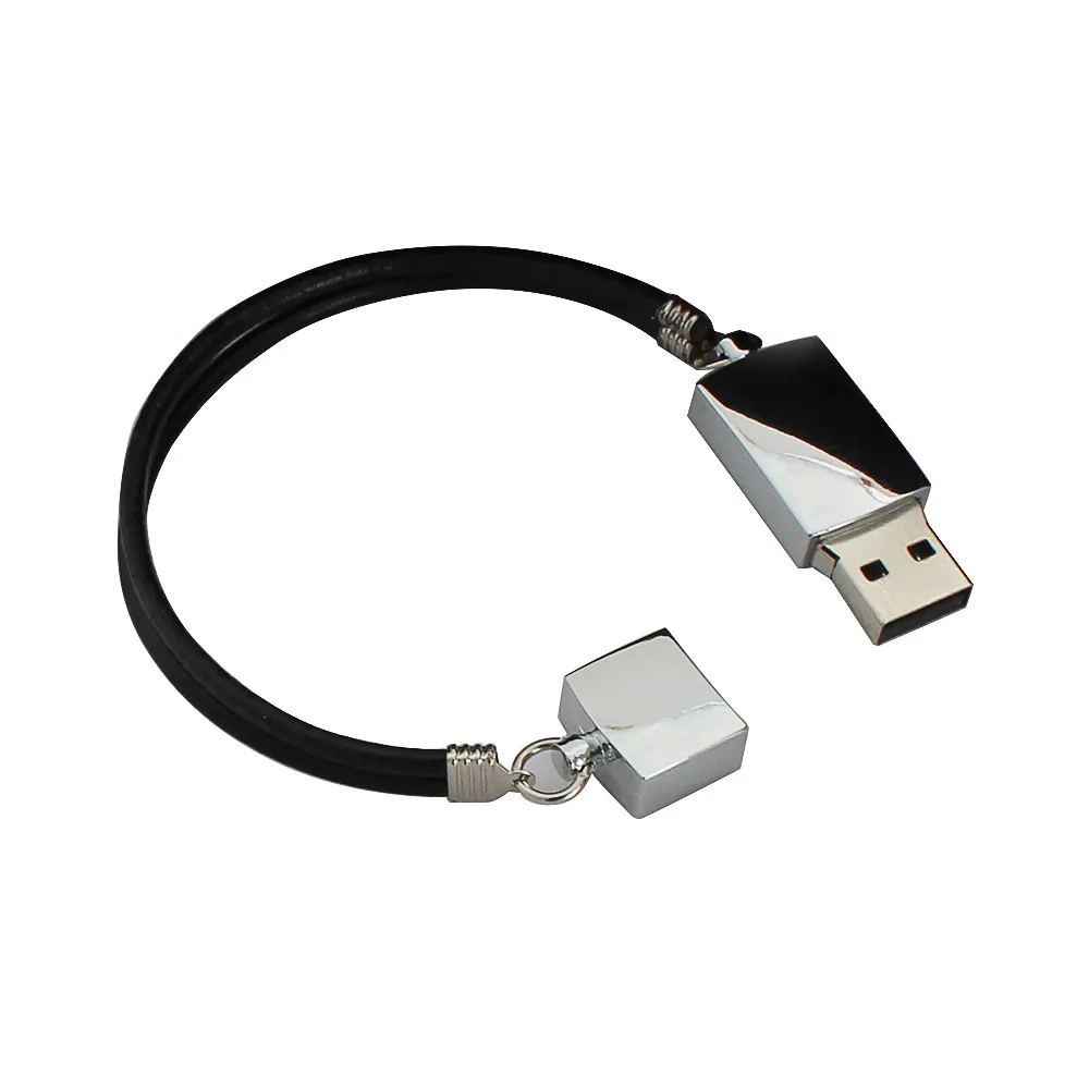 Custom wristband metal flash disk gift Pendrive Wristband usb storage flash drive original 4gb 8gb 16gb 32gb