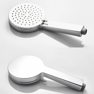 โครเมี่ยมฝนมือฝักบัว ABS อุปกรณ์ห้องน้ำพลาสติกหัวฝักบัวมือถือที่มีท่อ - Product Image 4