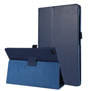 Litchi Folio PU Ledertasche für Samsung A8 X200 X205 T510 T515 T720 T590 T830 T825 P585 T580 Tablet Flip Protection Stand abdeckung