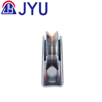Poulie en acier anti-corrosion de style industriel durable, prix d'usine, installation par vis, accessoires pour portes coulissantes, fenêtres