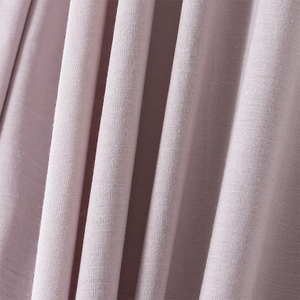 Tissu tricoté extensible teint sur mesure 87% modal 80S 13% élasthanne 140g/m 160CM Jersey de trame léger pour vêtements de nuit et sous-vêtements - Product Image 2