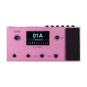 Unité d'effets de guitare électrique <span class=keywords><strong>FLAMMA</strong></span> FX-200 avec interface tactile Haut-parleur Fabriqué dans le Hunan Métal et plastiques - Product Image 1