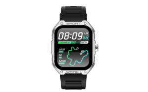 G18 Smartwatch Quadratisches Lederarmband TFT-Display IP68 GPS-Tracking Bewegungsüberwachung für App-Gesundheitsüberwachung Anrufe Annehmen - Product Image 3