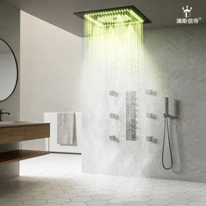 Grifo de Ducha Empotrado Minimalista para Uso Doméstico, Conjunto de Ducha Multifuncional Oculto con Agua Caliente y Fría, con Accesorios de Baño - Product Image 2