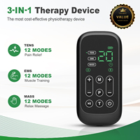 Appareil de massage TENS portable filaire, 25 niveaux réglables, dispositif électrique de soulagement de la douleur corporelle, 2 canaux de sortie, OEM ODM Musical