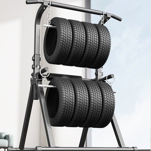 Station d'entraînement intégrée en métal pour la maison, équipement de fitness unisexe - Product Image 5