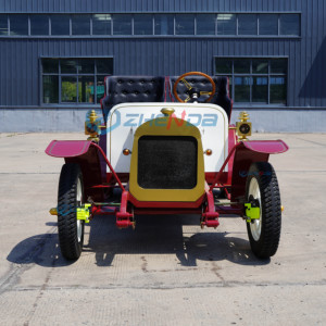 Autobús Turístico Eléctrico de Alta Calidad con 2 Asientos, Coche Turístico Eléctrico Clásico Vintage con Certificación CE - Product Image 2