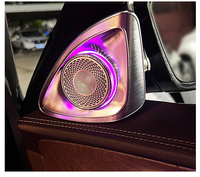 Pour Mercedes-Benz, tweeter rotatif 4D avec LED RGB, haut-parleur de voiture, remplacement OE 51169323676 pour GLC, Classe E, Classe S (W222/W223/X253)