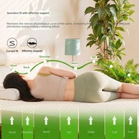 Matelas hybride personnalisé Zenmoon, épaisseur 3 cm, respirant et antibactérien, pour le marché international Alibaba