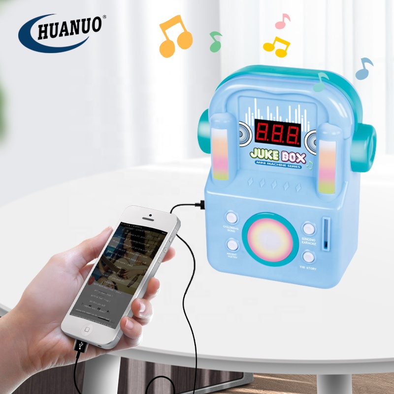 2025 HOT Selling Kids Singing Toy Juke Box with Microphone