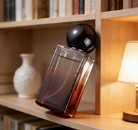 Eau de toilette en spray 50 ml, parfum léger longue tenue, boisé, frais et naturel, unisexe, simple et moderne.