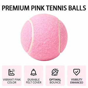 OEM Factory ITF Approved Eco-friendly Tennis <strong>Balls</strong> with High Rebound Custom Logo Tournament Quality Indoor/Outdoor Training - Product Image 4