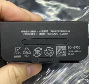 หูฟังสเตอริโอ USB C รุ่น EO-<span class=keywords><strong>IG955</strong></span> ขายดี พร้อมไมโครโฟน แบบมีสาย หูฟังชนิดใส่ในหู สำหรับ <span class=keywords><strong>Samsung</strong></span> S24 S23 S22 Ultra S21 - Product Image 4