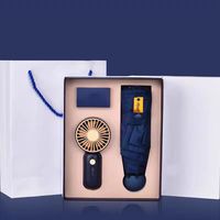 Regalos IStapromo, Recuerdos de Boda de Verano, Mini Ventilador y Sombrilla, Set de Regalo Promocional para Invitados, Novias, Fiestas de Cumpleaños, Regalos para Chicos