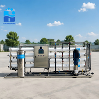 Système de traitement d'eau par osmose inverse 15000 LPH pour eau potable, eau de puits et eau de mer, avec contrôle automatique PLC