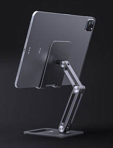 360 Degree Adjustable Height Universal Desk Stand Foldable Mobile Phone <strong>Holder</strong> for iPhone &amp; <strong>iPad</strong> Use <strong>on</strong> <strong>Bed</strong> - Product Image 6