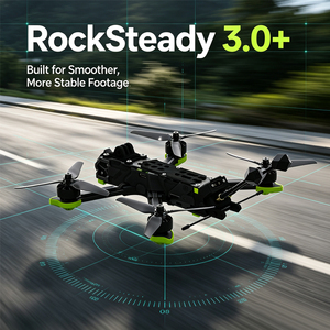 โดรน FPV พร้อมกล้องคู่ ใบพัดสี่ใบ ตัวเครื่องพลาสติก ความเร็วสูง ดีไซน์สำหรับฟรีสไตล์ - Product Image 3