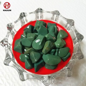 Fournisseur d'usine, galets ronds verts naturels de jardin, en vente - Product Image 2