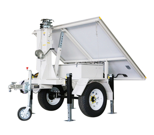 Easy to Operate Mobile Solar Trailer <b>With</b> MPPT Controller for <b>Camera</b> <b>Security</b> CCTV <b>Camera</b> System VTS300-A CCTV <b>Camera</b> System - Product Image 2