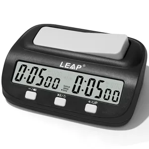 Digital Chess Timer For Board Games Portable Basic Chess Clock Game Timer With Bonus Delay And Positive Time Features