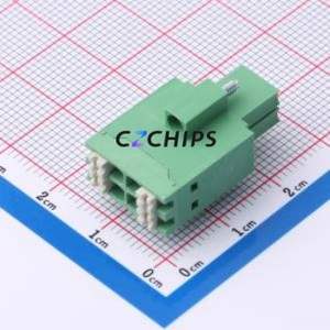 15EDGKNHBM-3.5-04P-14-00A(H) Plug-in <b>Terminal</b> <b>Block</b> P=3.5mm Connector 2x2P 3.5mm 4P 2 - Product Image 1