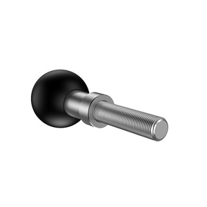 Vis M8 Tige de fourche Support de téléphone à bille de 1 pouce Supports de boule de téléphone de <span class=keywords><strong>moto</strong></span> M8 Boulon fileté Support de <span class=keywords><strong>moto</strong></span> pour <span class=keywords><strong>Ram</strong></span> - Product Image 6