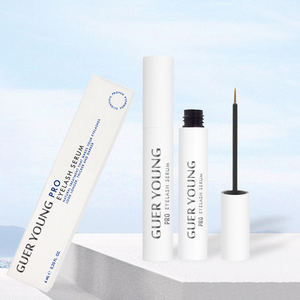 Sérum pour cils avec peptides, sans huile, naturel, 3 ml/6 ml, sérum pour la croissance des cils à la biotine, maquillage pour femme - Product Image 1