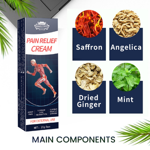 Krim Pereda Nyeri Punggung Grosir Logo Kustom Salep Pijat untuk Nyeri Punggung dan Pinggang - Product Image 4