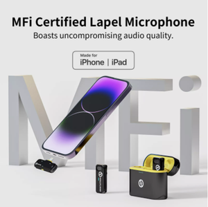 Hollyland LARK C1 sống streaming vlog không dây Lavalier MFI chứng nhận <span class=keywords><strong>microphone</strong></span> cho Iphone Android - Product Image 4