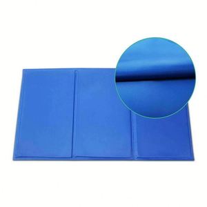 Cost-effective Pet Cooling <b>Mat</b> Bed Relief Cooling <b>Mat</b> Reversible Pet Cooling <b>Mat</b> Washable Dogs and <b>Cats</b> Pets Summer Sleep l <b>Mat</b> - Product Image 5