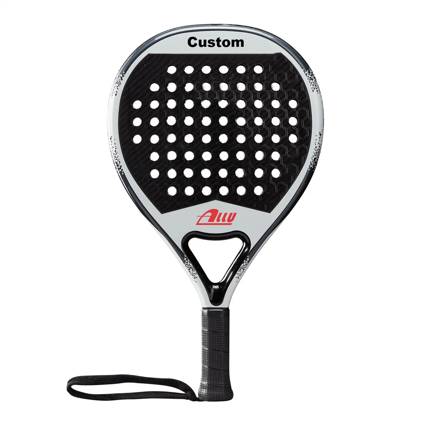 DELIVERY IN 15 DAYS High Quality OEM Full Carbon Fiber Paddle 3K 12K 18K 3D Print Padel Tennis Racket