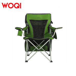 Chaise de plage légère Woqi avec auvent, pliable et compacte, pour le camping en plein air, en polyester, avec pieds coniques - Product Image 4