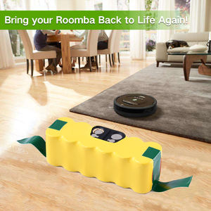 전동 공구 배터리 <span class=keywords><strong>iRobot</strong></span> IR500 14.4v 리튬 이온 배터리 룸바 진공 청소기 IR600 IR700 IR800 IR900 - Product Image 6