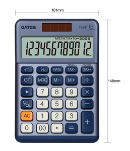 เครื่องคิดเลขตั้งโต๊ะหน้าจอ LCD ขนาดใหญ่12หลักเครื่องคำนวณ<span class=keywords><strong>ภาษี</strong></span><span class=keywords><strong>นำ</strong></span><span class=keywords><strong>เข้า</strong></span>และภาษีสำหรับแบตเตอรี่สำรองสำนักงานและโรงเรียนประหยัดพลังงาน - Product Image 6