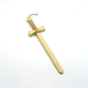 Hafif çocuk kılıç oyuncak komik ahşap kılıç güvenli ahşap açık oyun kılıç - Product Image 4