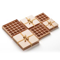 Fabrication de papier de carton doux emballage de luxe diviseur de boîte-cadeau pour bonbons chocolat biscuit