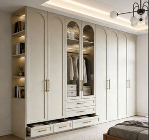 Armario Inteligente de Alta Gama Personalizado, Muebles de Dormitorio, Vestidor con Altavoz Bluetooth y Puerto de Carga - Product Image 6