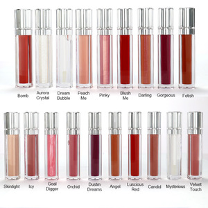 Haute Pigment végétalien repulpant hydratant durable brillant à lèvres en gros marque privée personnalisé brillant à lèvres brillant teinte à lèvres - Product Image 2