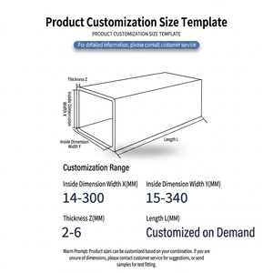 <span class=keywords><strong>Tubo</strong></span> <span class=keywords><strong>de</strong></span> <span class=keywords><strong>Papel</strong></span> Cuadrado Rectangular para Caja <span class=keywords><strong>de</strong></span> Luz, Embalaje Reciclable con Colores para Regalos - Product Image 4