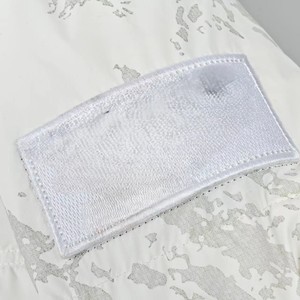 Chaqueta Acolchada de Invierno, Cuello Alto, Decoración de Parches, Cierre Completo, Ajuste Holgado, Estilo Casual para Exteriores, para Hombre y Mujer - Product Image 6